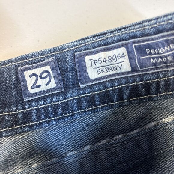 Miss Me Jeans Womens Mid Rise Skinny Style JP5489S4 Size 29 EUC - Picture 10 of 12